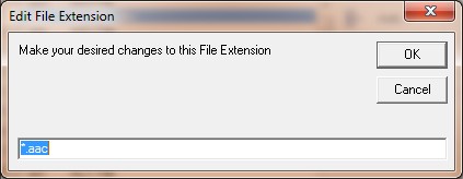 edit file extension